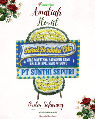 Papan Bunga Duka di Balaraja