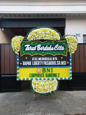 Papan Bunga Duka di Balaraja