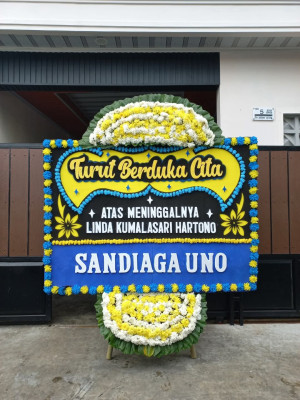 Papan Bunga Duka di Balaraja