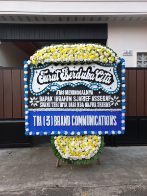 Papan Bunga Duka di Balaraja